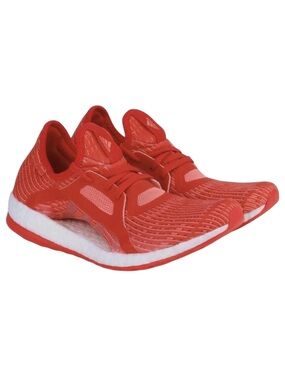Womens Ladieas Adidas Pure‎ Boost X Ray Red Vapour Pink White size 10